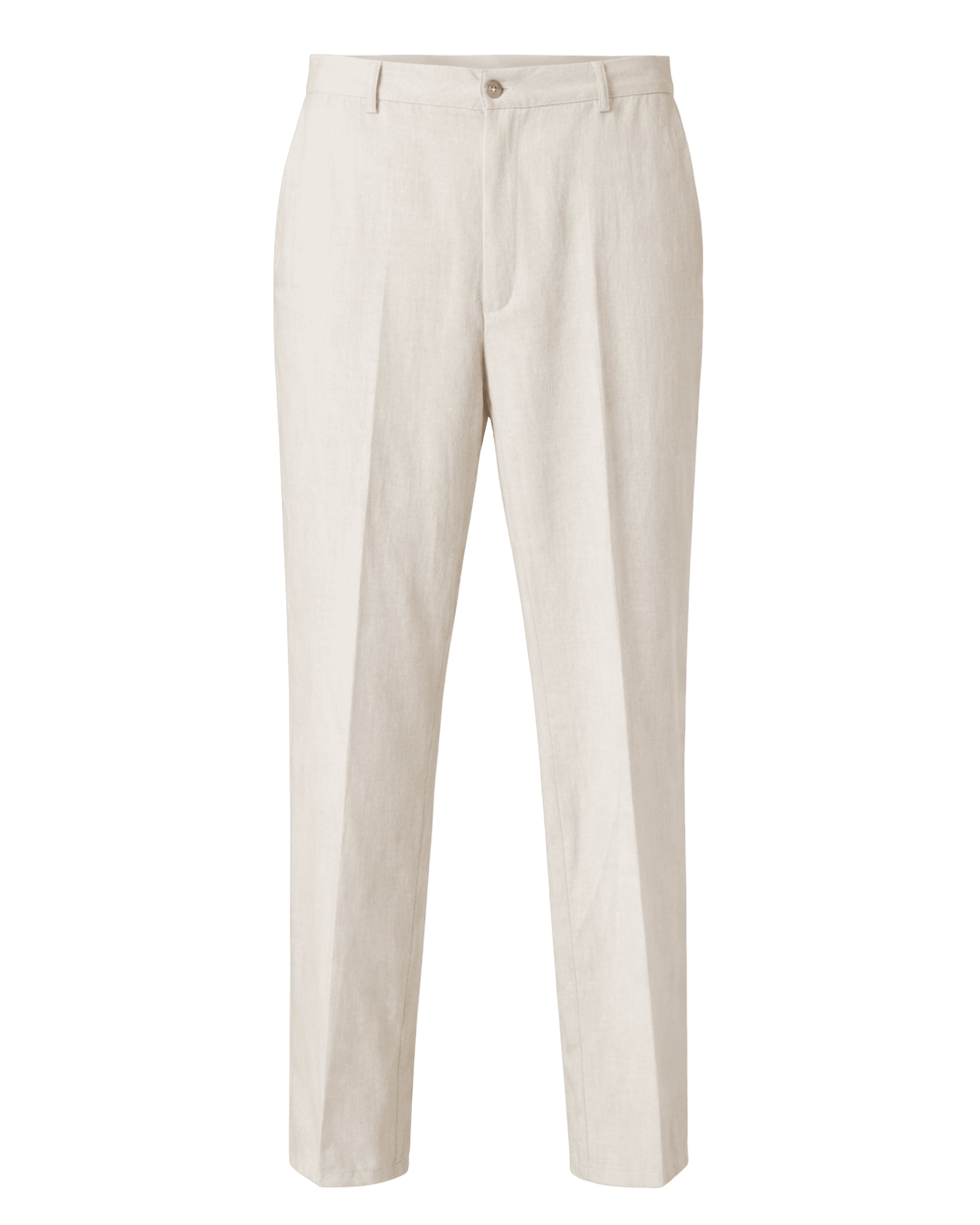 Pantalón de lino Marfil