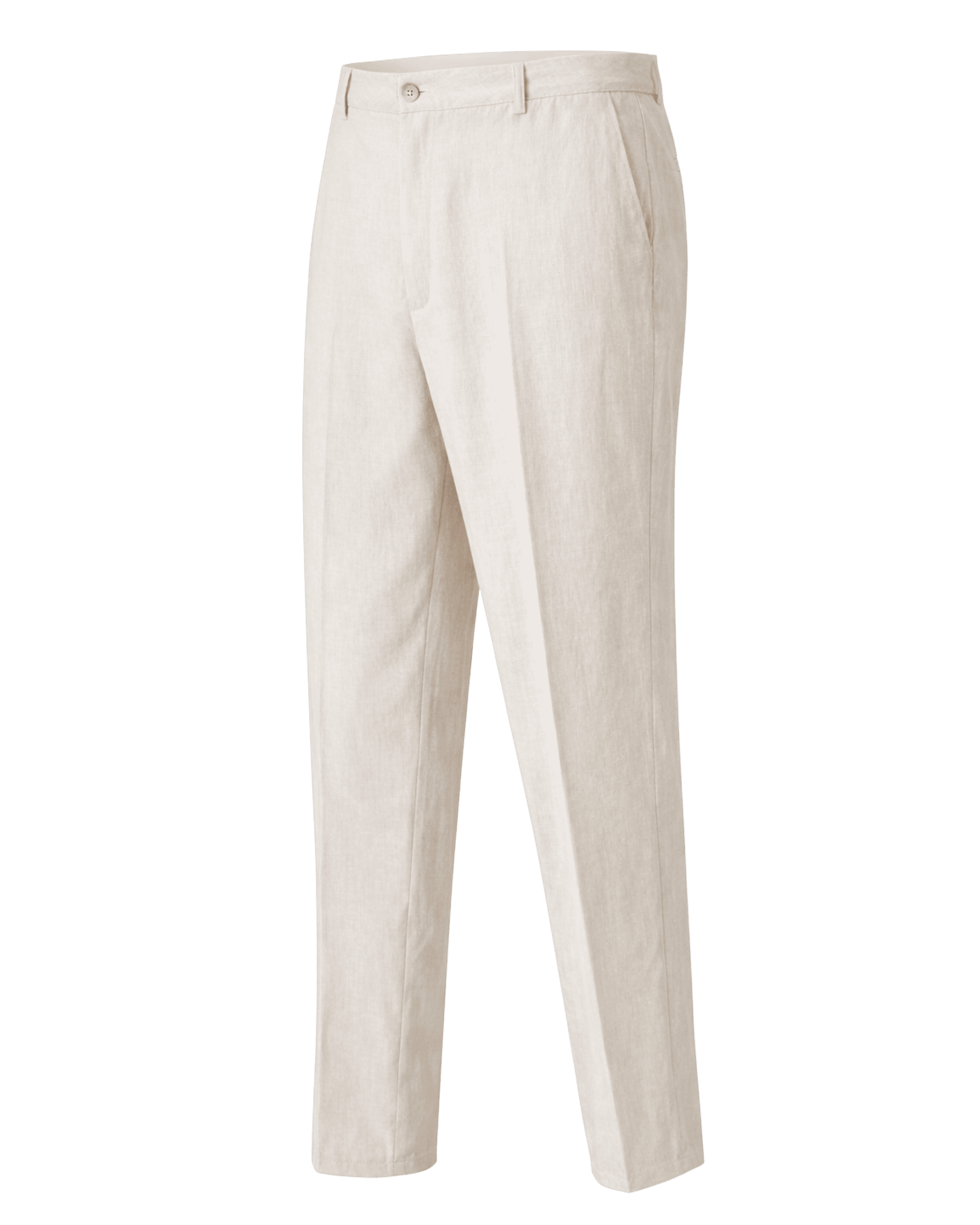 Pantalón de lino Marfil