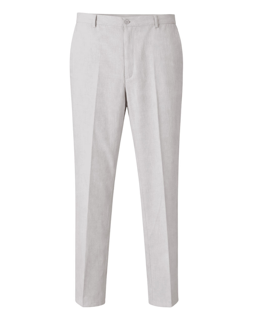 Pantalón de lino gris perla