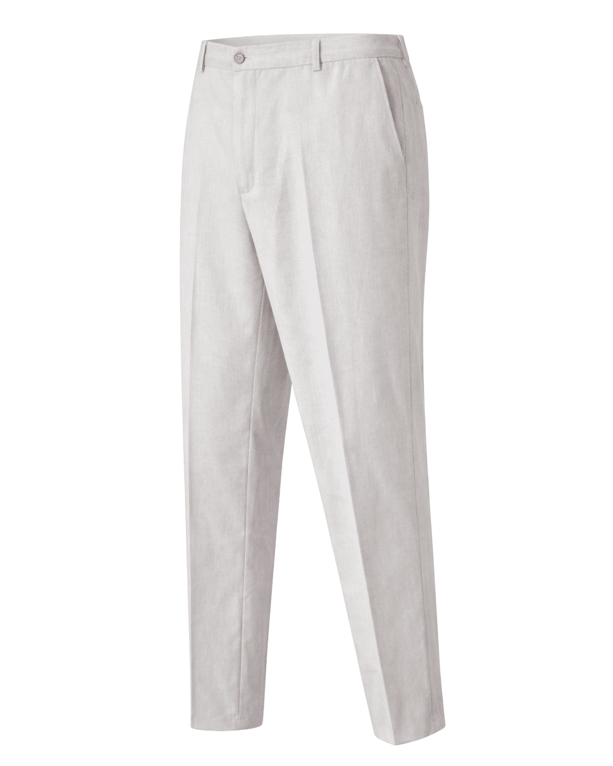 Pantalón de lino gris perla